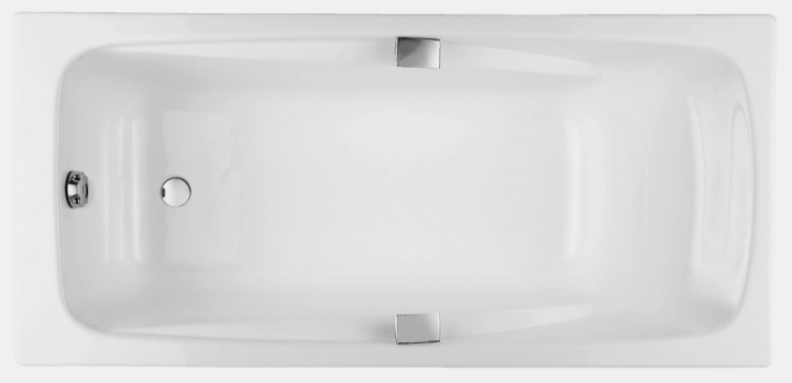 Jacob Delafon Repos E2915-00 Ванна чугунная 170х80 см с ручками и ножками. Производитель: Франция, Jacob Delafon